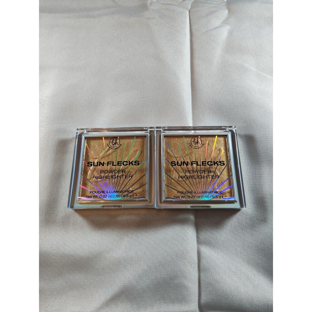 2 Pack BH Los Angeles Sun Flecks Powder Highlighter Golden States Sealed
